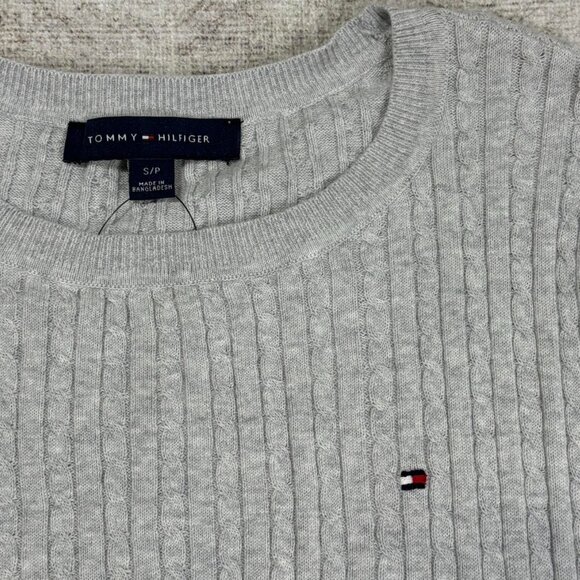 Grey Tommy Hilfiger Knit Top - Picture 3 of 6